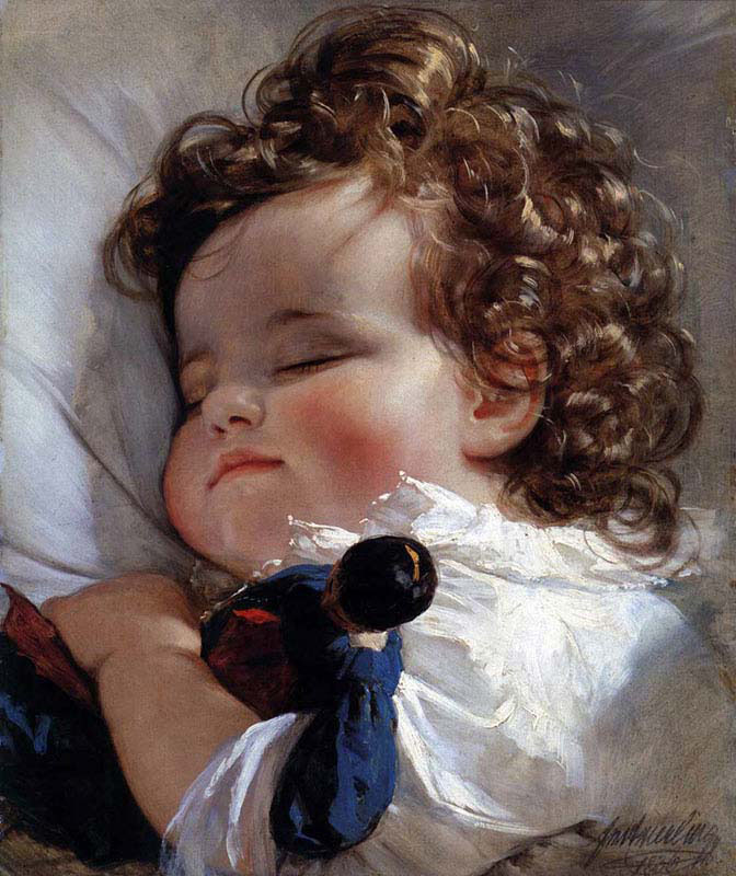 Princess Marie Franziska von Liechtenstein aged Two